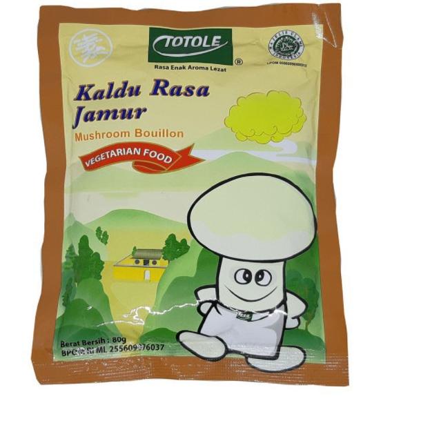 

Terlaris Totole Kaldu Jamur 80gr Halal MUI - Bumbu Totole Rasa Jamur 80 Gram