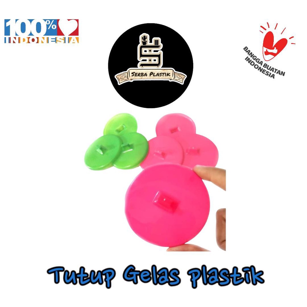 Tutup Cangkir & Mug / Tutup Gelas Plastik 1lusin(12 pcs)
