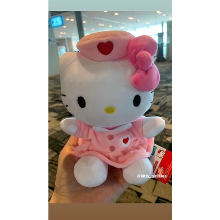 boneka hello kitty nurse/boneka hello kitty suster original