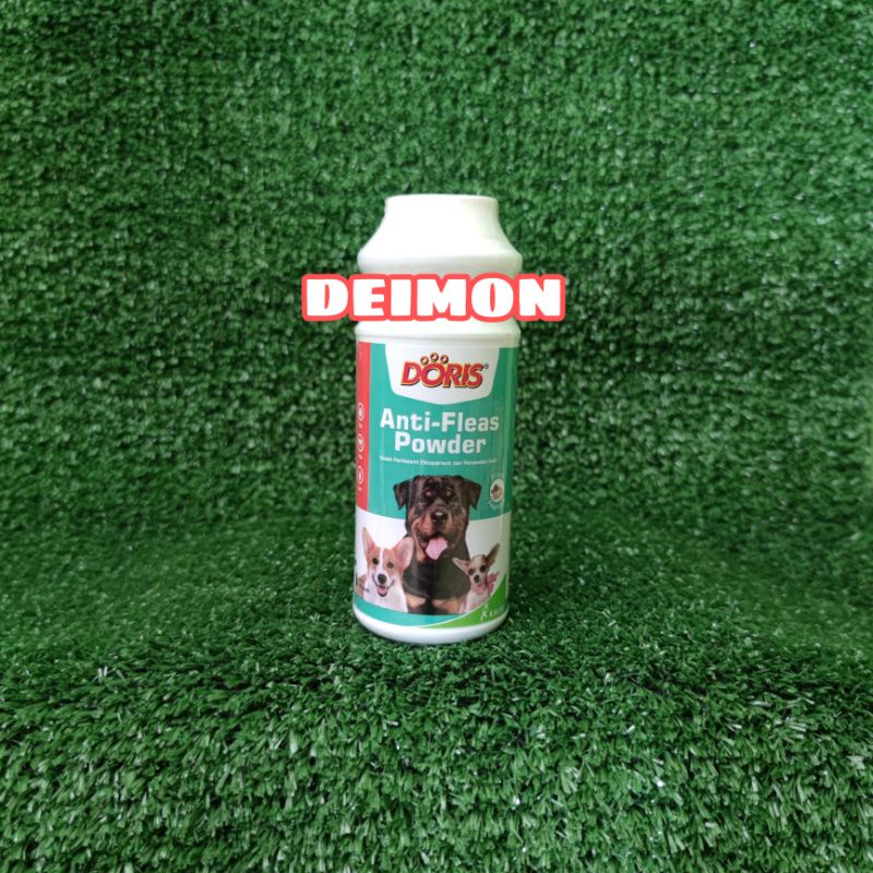 Bedak Doris Anjing Anti Fleas Anjing Bedak Kutu Anjing