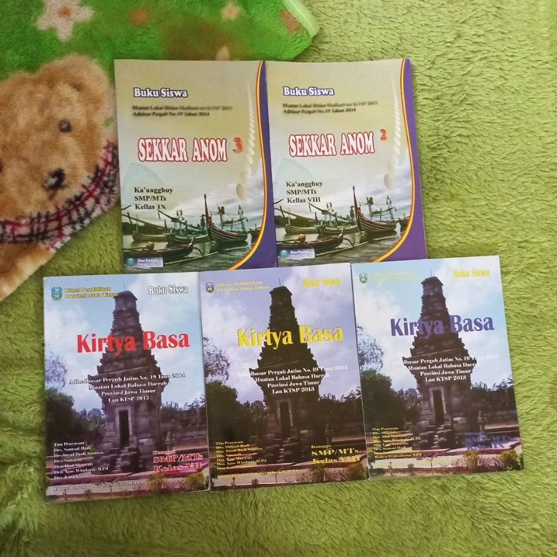 Jual ORIGINAL BUKU SEKKAR ANOM KIRTYA BASA BAHASA JAWA BAHASA MADURA ...