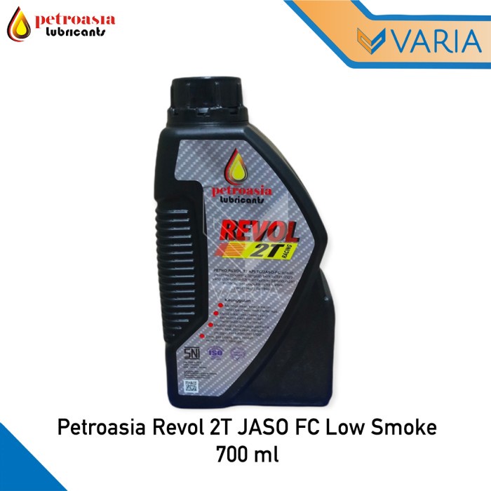 Petroasia Revol 2T Jaso FC Low Smoke 700 ml Oli Samping Motor 2 Tak