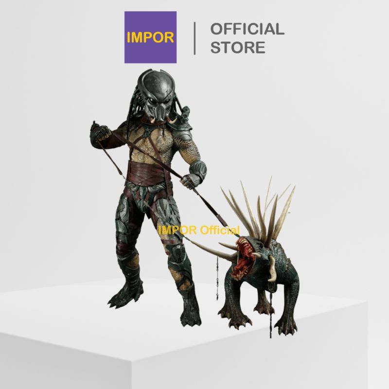 IMPOR Hot Toys Predator Tracker Hound 1/6 Scale Hottoys Mainan Figure