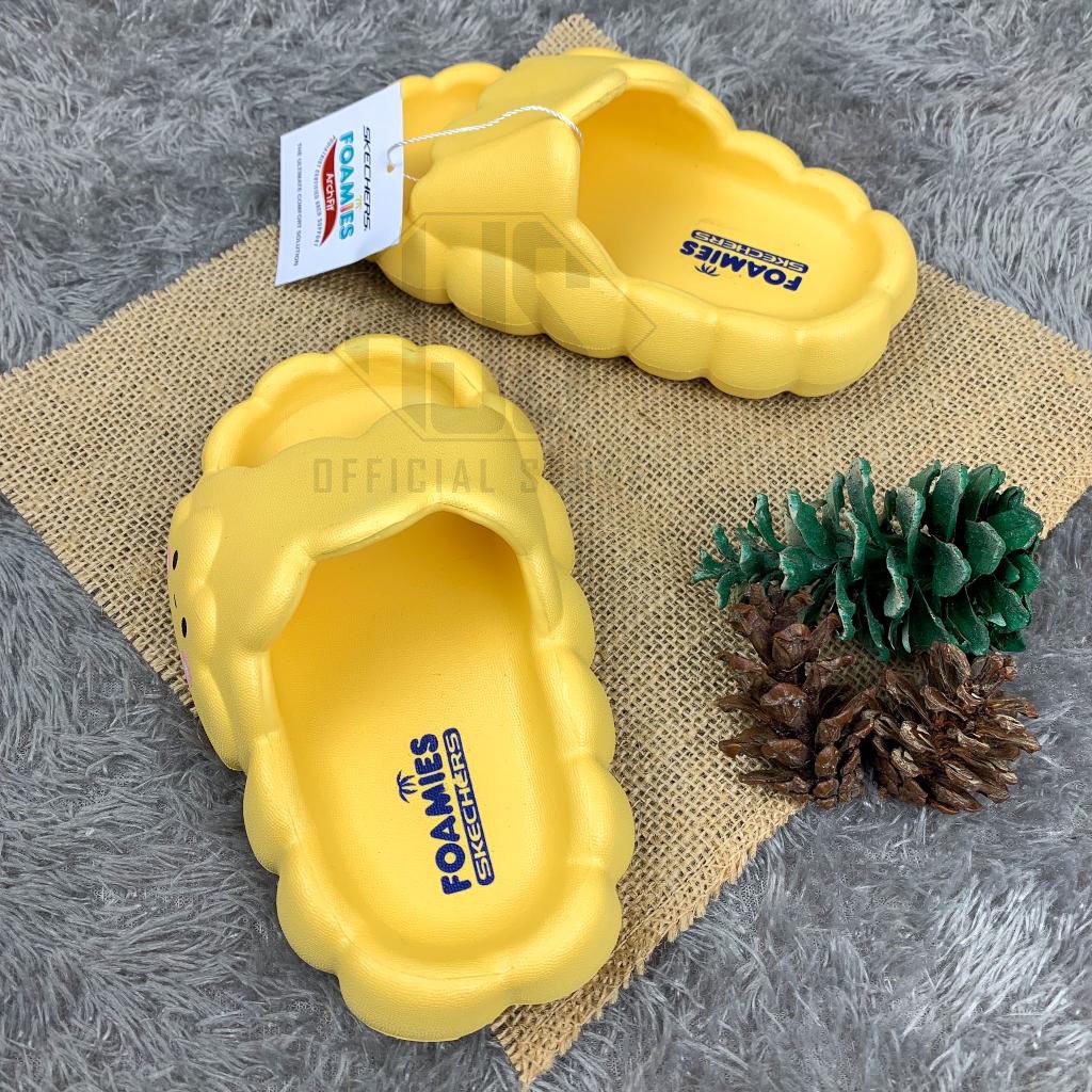 Sandal Selop Anak Perempuan Cloud Awan Korean Style Eva Ringan Terbaru Slip On Jelly Cute Sandal Slop Wanita Anak Anak