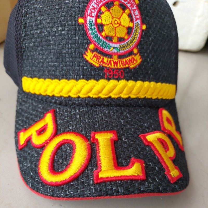 TOPI POL PP HIJAU dan HITAM