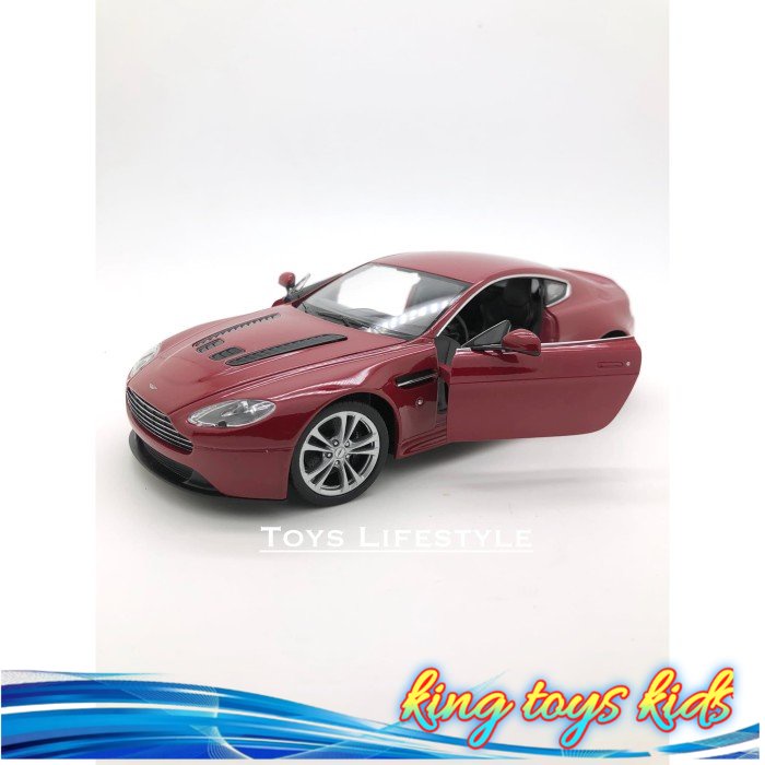 BARU / Welly Diecast - Aston Martin V12 Vantage (Merah)