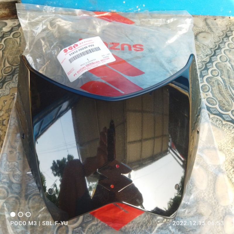 VISOR SATRIA FU FACELIFT ORIGINAL SUZUKII
