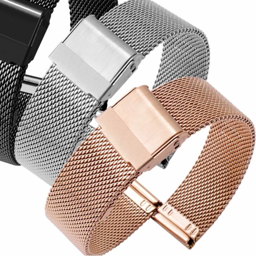 [SQ2]STRAP ANTI KARAT Tali Rantai Pasir jam tangan Daniel Wellington Mesh Strap Rantai Pasir apple w