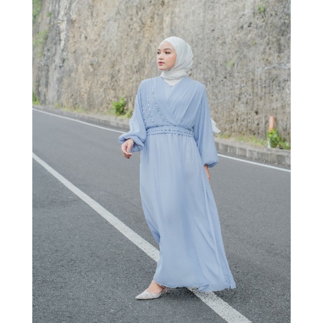 ZEYA DRESS / DRESS KONDANGAN/ DRESS PESTA / SERAGAMAN / BRIDESMAID / BUSUI FRIENDLY