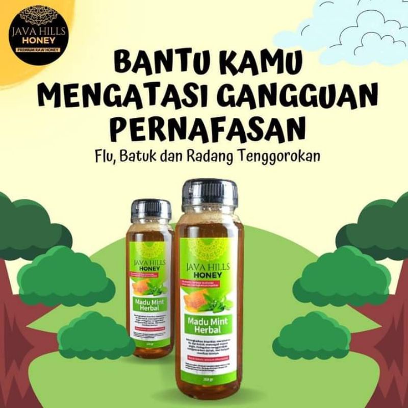 

MADU MINT JAVA HILLS HERBAL MURNI 100%