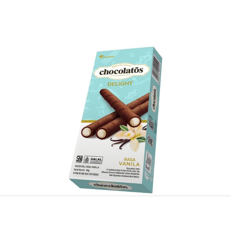 

CHOCOLATOS DELIGHT WAFER ROLL 90G