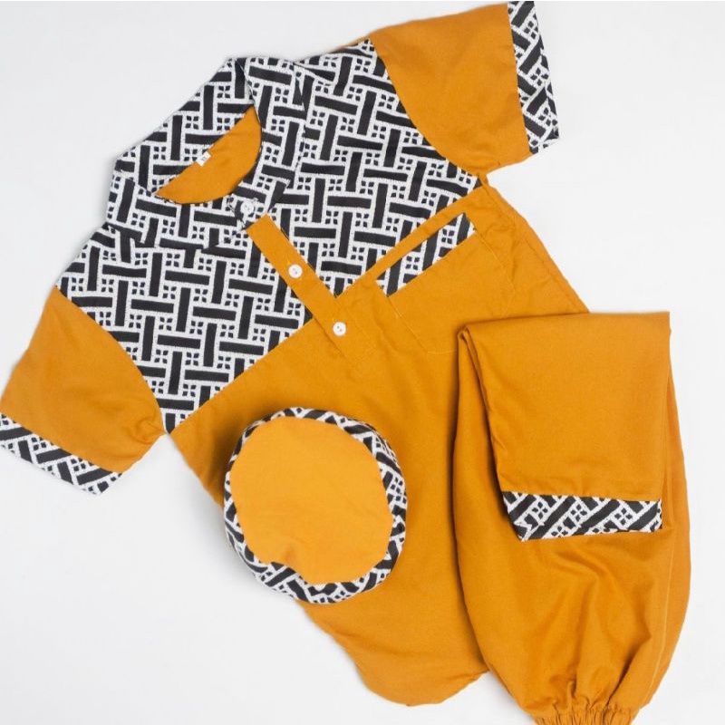 Promo cod bayar di tempat setelan koko batik anak laki laki free peci usia 1 sampai 10 tahun/baju koko/koko anak/koko pakistan/jubah anak/gamis anak/pakaian muslim anak laki laki/koko anak laki laki/koko