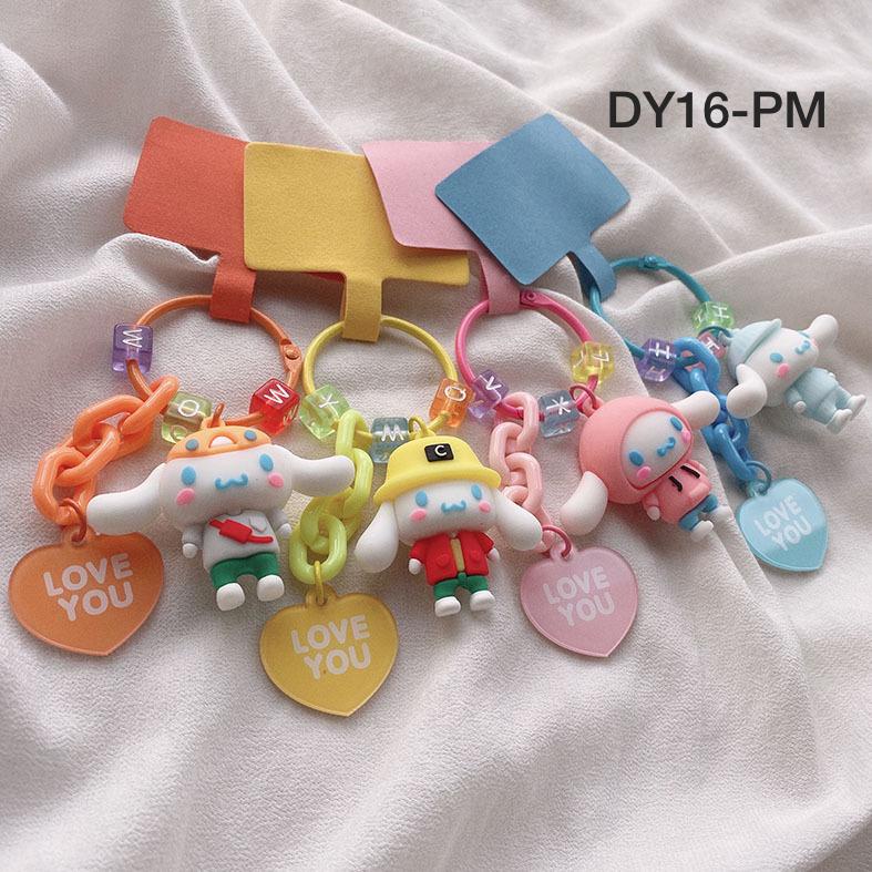 Gantungan Kunci Lucu doggy dogi Karakter HK for Handphone DY16 DY17 DY20 DY21