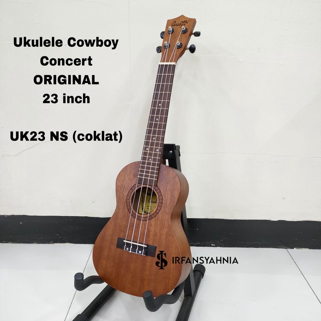 UKULELE COWBOY CONCERT CONCERTO 23&quot; ORIGINAL KUALITAS IMPORT