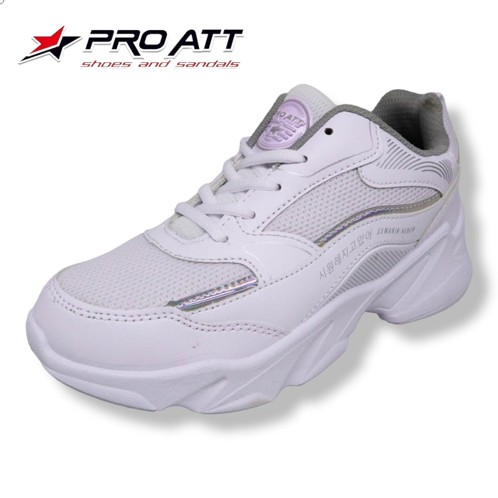 PRO ATT LIP 504 SEPATU WANITA SEPATU KASUAL SEPATU PUTIH SNEAKERS WANITA