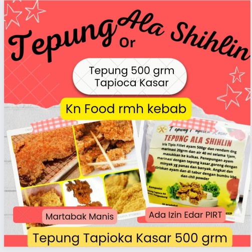 

Tepung kasar xxl crispy chicken ala shihlin ala taiwan 500gr