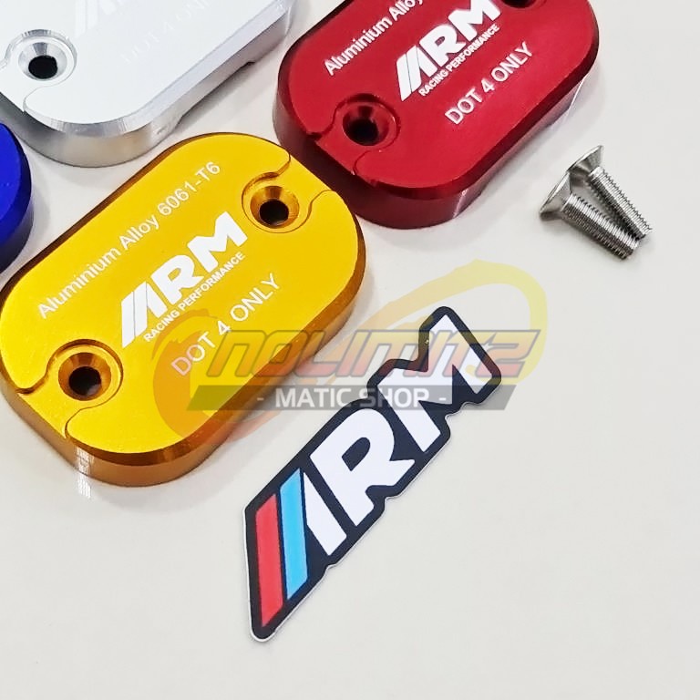 Cover Master Rem ARM Tutup Oli Minyak Full CNC NMAX Aerox 155 Lexi Xride