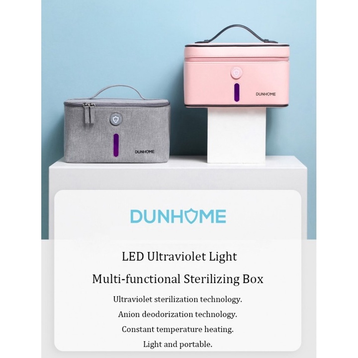 DUNHOME DH-001 - UV Sterilization and Disinfectant Storage Box