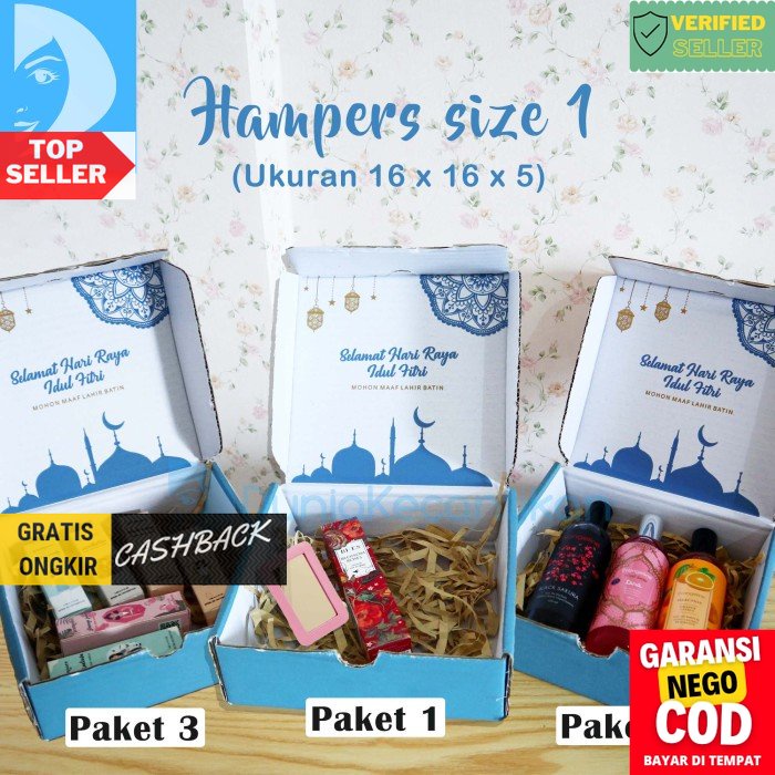 

Hampers Ramadhan Lebaran Parfum Parcel Hadiah Lebaran Size 1 - Paket 1 TDK33