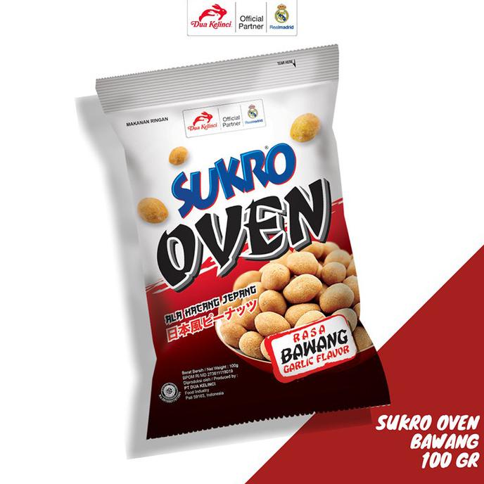

Dua Kelinci Sukro Kacang Oven Bawang 100 g