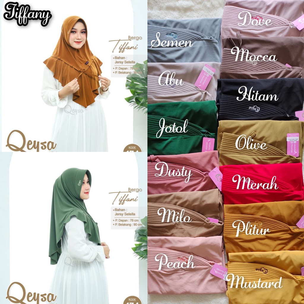 Ori Qeysa Hijab Instan Premium Tiffany