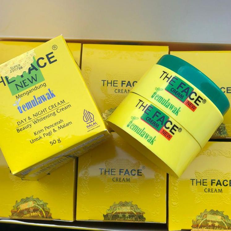 [CODE	XO22] New The Face Temulawak Day And Night Beauty Whitening Cream Bpom Promo