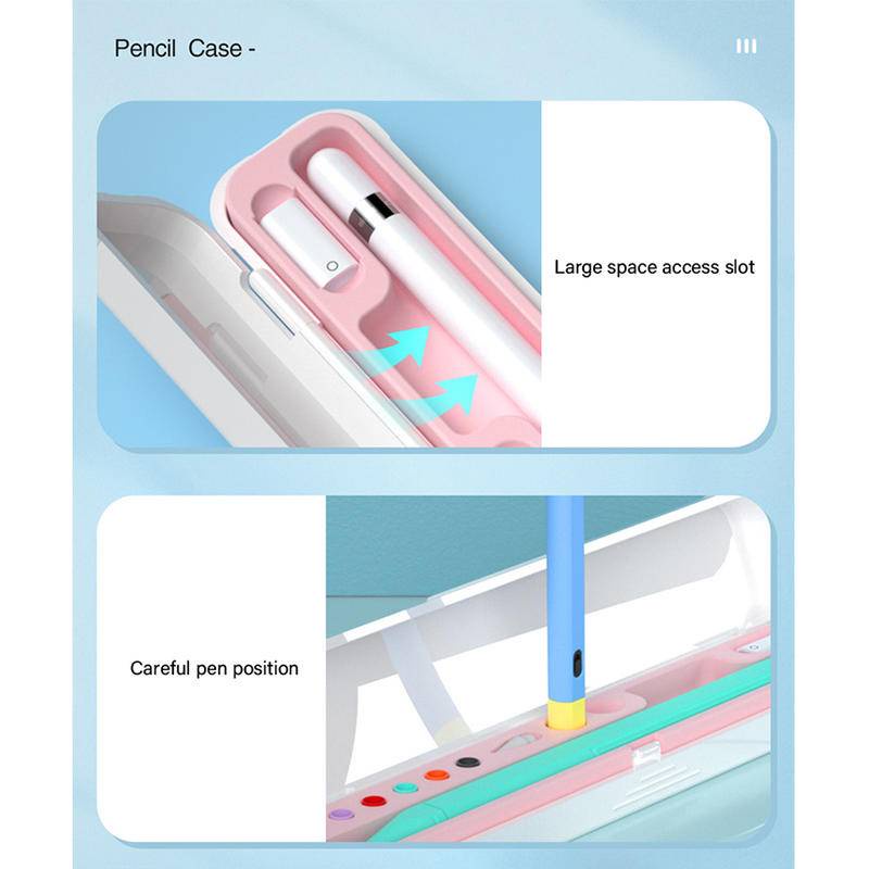 Untuk apple Pensil1Per2 Silikon Lembut Kotak Penyimpanan touch pen storage box Stylus Kotak Penyimpanan