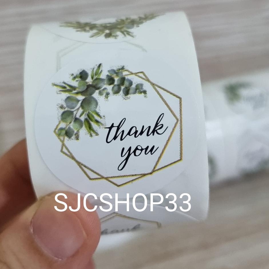 

Klik Beli 1 roll isi 350 ukuran 3,8 sticker label thank you flower bingkai bunga
