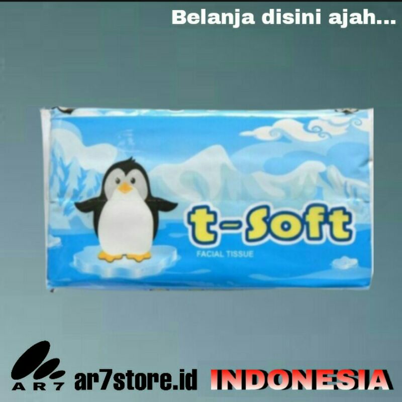 T-SOFT tissue 250 sheet tisu facial