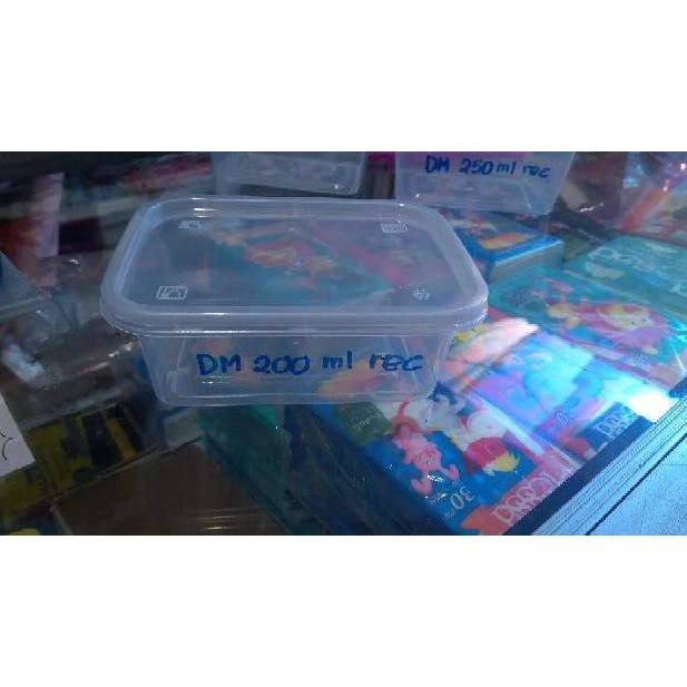 ⇋ Thinwall (25) 250ml 300ml 200ml isi 25 mika plastik DM tempat bumbu wadah cantik tempat slime 200 