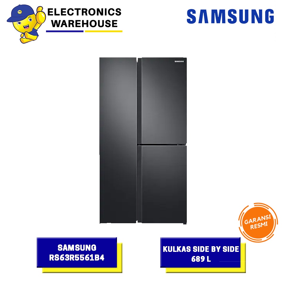 Jual Samsung Kulkas Side By Side Pintu Spacemax Rs R B Jabodetabek Only Shopee Indonesia