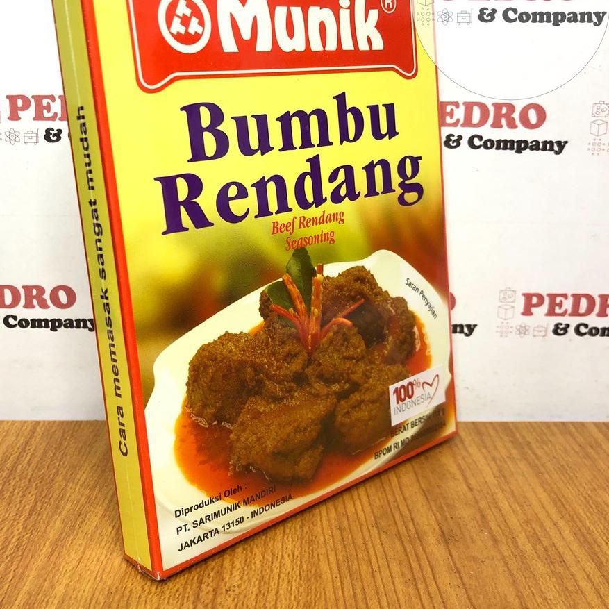 

EXCLUSIVE!Munik bumbu rendang 115 gram - beef rendang spice|SQ8