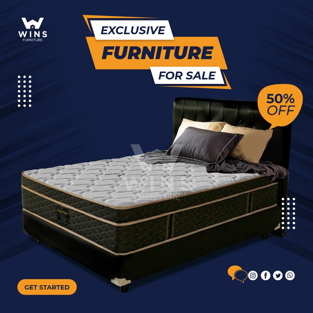 Kasur Matras Spring Bed Elite Serenity Supreme