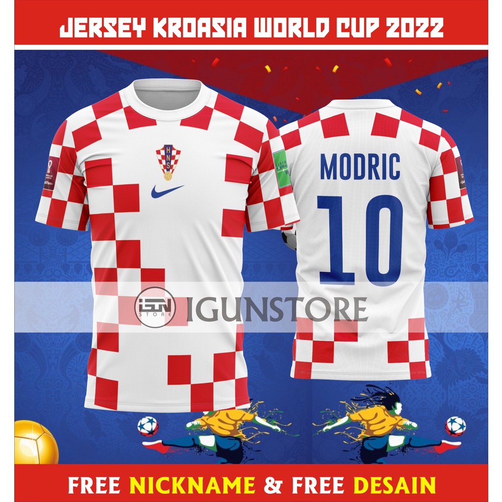 JERSEY KROASIA WORLD CUP 2022
