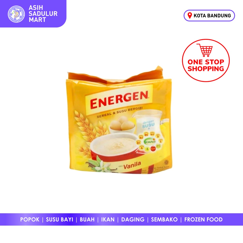 Energen Vanilla 32g 1 Bag (10pcs) Promo Bandung