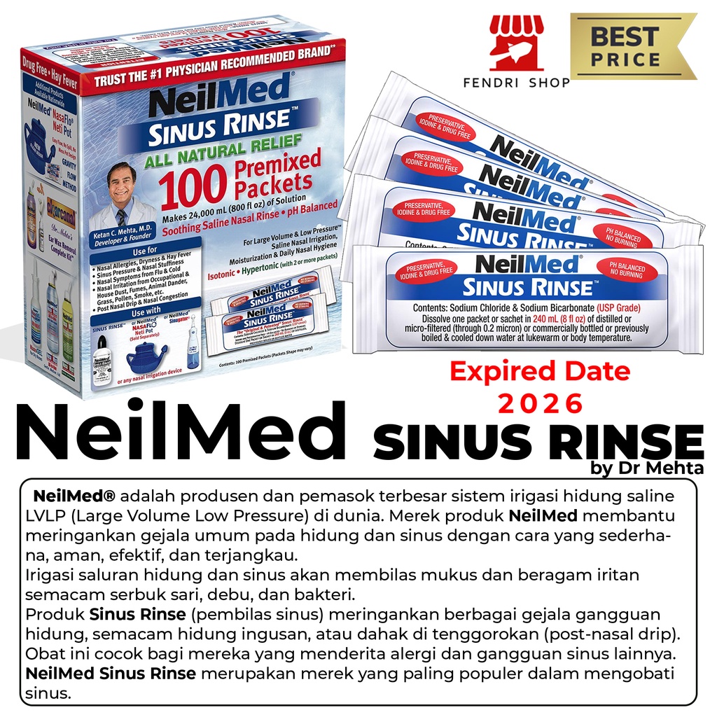 Neilmed Sinus Rinse &quot;PROMO HARGA TERMURAH!!&quot;