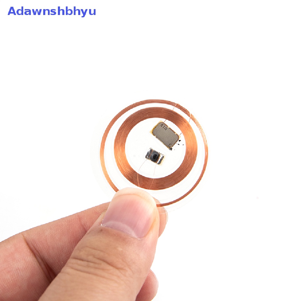 Adhyu 5Pcs 13.56Mhz UID 125Khz IC Card ID Ditulis Ulang Dapat Diganti Chip Keyfob RFID T5577 ID