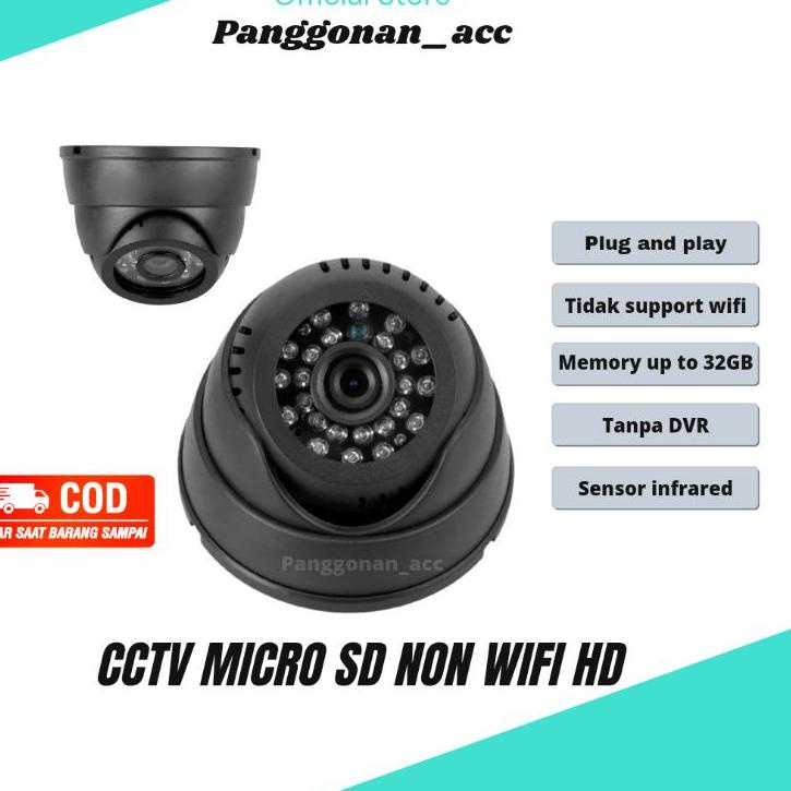 Langsung Beliii.. Camera CCTV indoor plug & play micro sd non wifi dan tanpa DVR