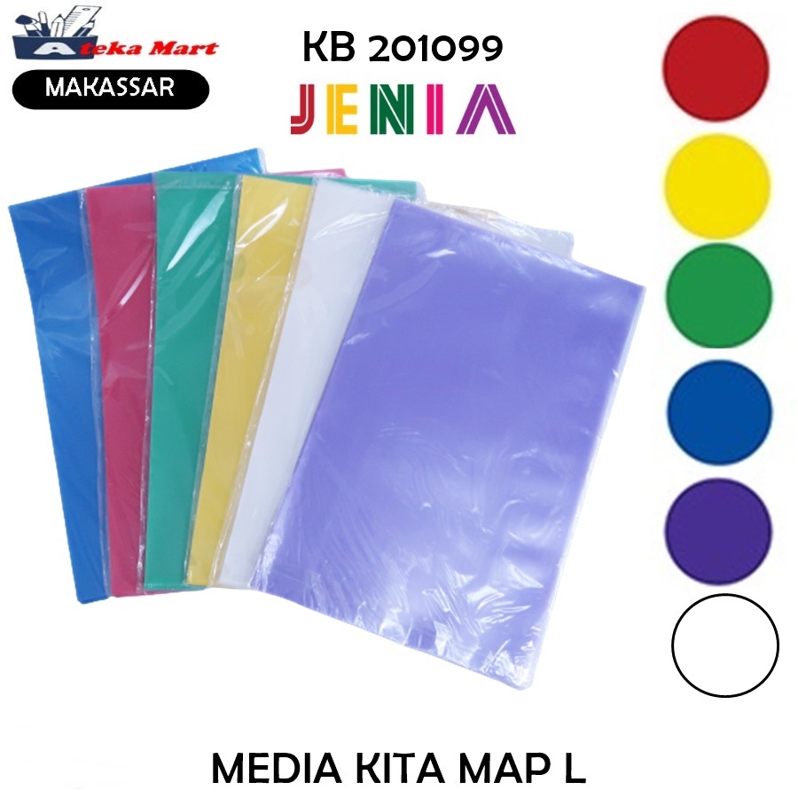 

[BKS/12PCS] MEDIA KITA/JENIA MAP L MAP ARSIP