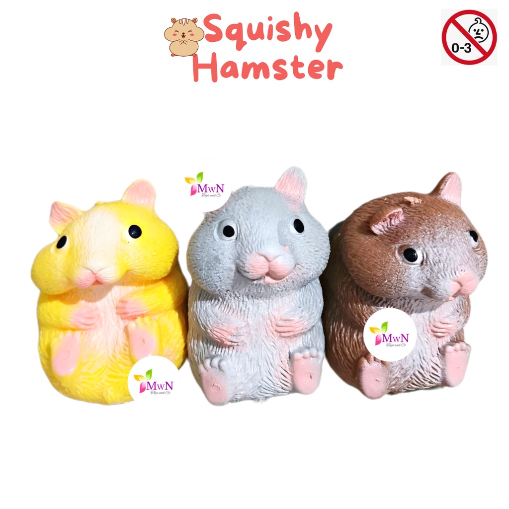 MWN Mainan Soft &amp; Squishy Bentuk Anak Ayam &amp; Anak Bebek Anti stress