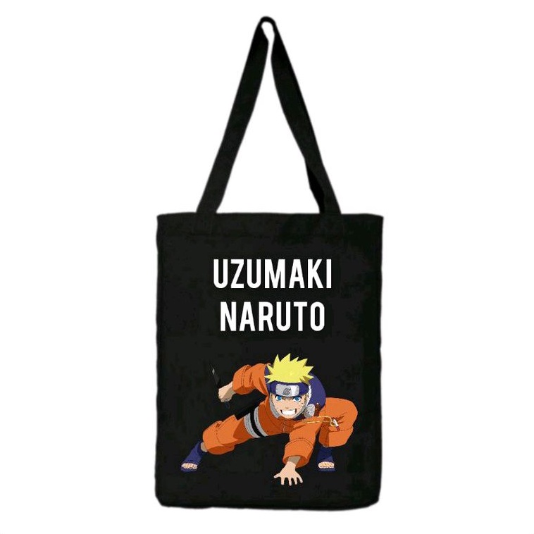 TOTEBAG TOTE BAG RESLETING TERMURAH /TOTEBAG  KANVAS UZUMAKI NARUTO CANVAS TERMURAH