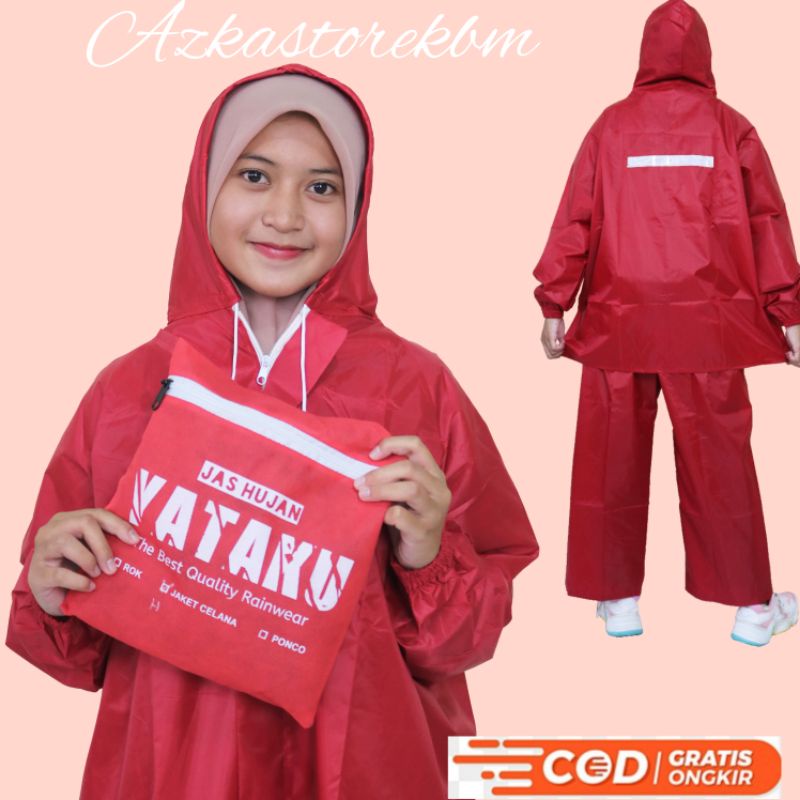 JasHujan,mantol,Raincoat Pria Wanita terbaik by Yataku,jas hujan setelan,jas hujan celana