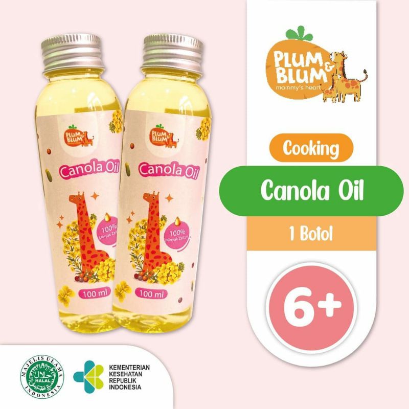 Plum &amp; Blum Extra Virgin Olive Oil 100ml/Canola Oil Minyak Zaitun