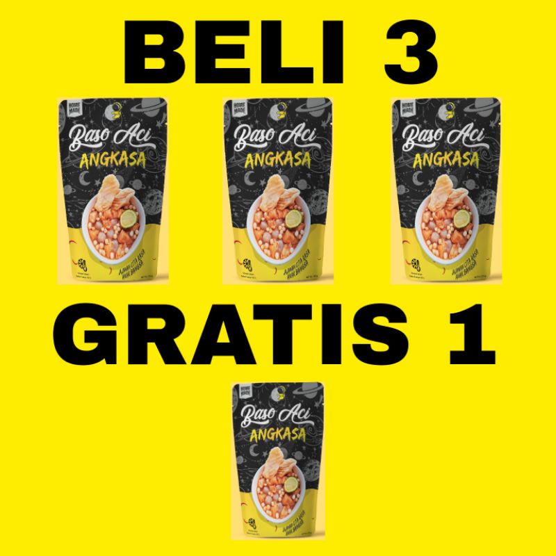 

BASO ACI ANGKASA BELI 3 GRATIS 1 ( Lebih Hemat )