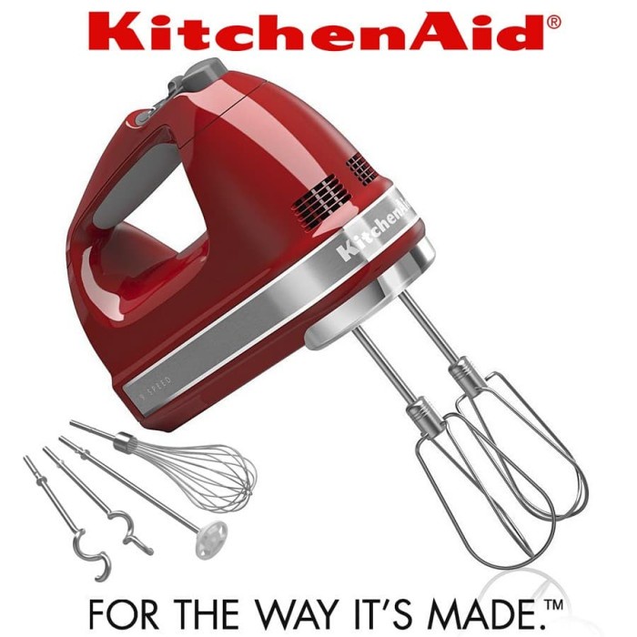{OkaStore} Hand Mixer KITCHENAID 9 speed KHM926 / Kitchenaid hand mixer Murah