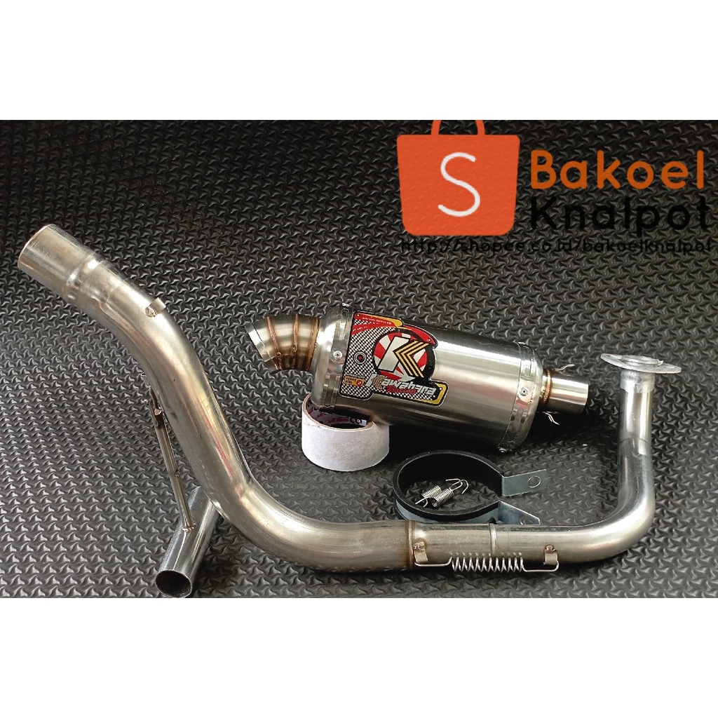 KNALPOT RACING KAWAHARA INLET 38MM VARIO110 / VARIO125 / VARIO150 / BEAT STREET / BEAT KARBU / SCOOP
