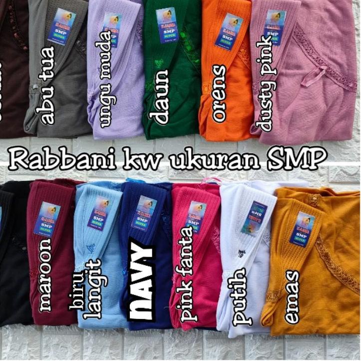 TERBARU  Hijab anak sekolah SMP/MTS••kerudung rabbani smp serut KW