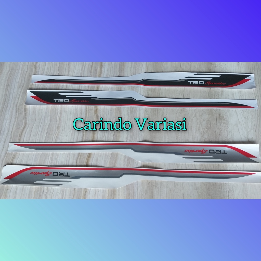 Variant Stiker Body TRD Sportivo Mobil Calya / Sigra