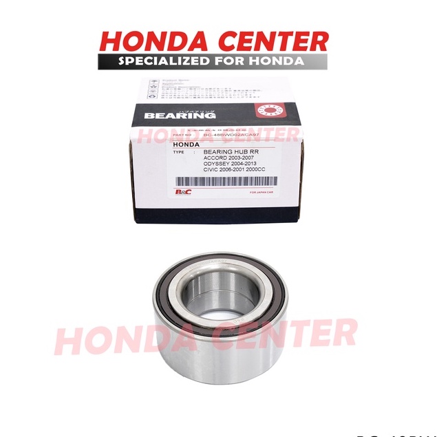 bearing bering lahar laher roda depan honda accord cm5 2003 2004 2005 2006 2007 odyssey rb1 rb2 rb3 2004 2005 2006 2007 2008 2009 2010 2011 2012 2013 civic fd fd2 2006 2007 2008 2009 2010 2011 2000cc