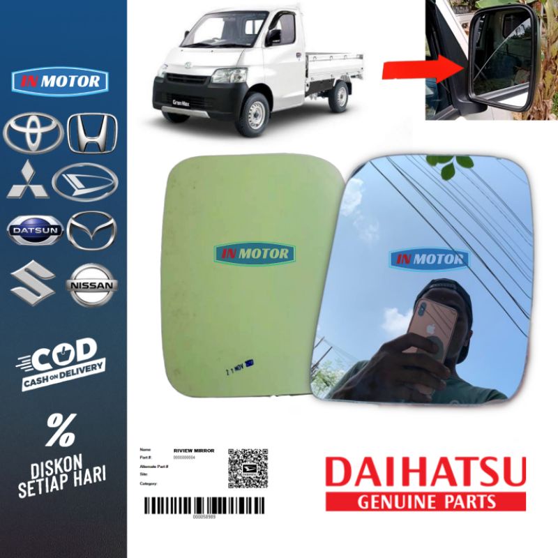 kaca spion grand max Original Daihatsu / kaca spion grand max pickup spion grandmax kanan kiri